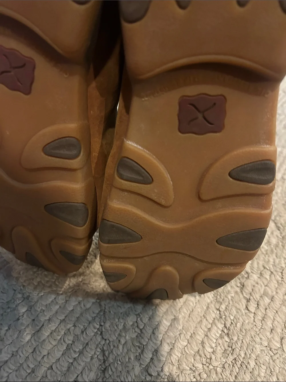 Twisted X Men's Driving Moccasin in Brown and Black